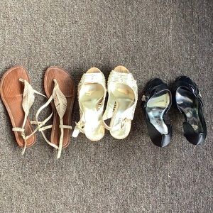 3 pair of shoe for 55$.